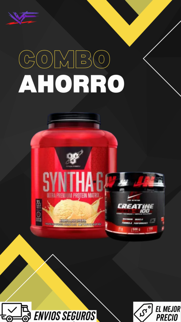 COMBO SYNTHA-6 + CREATINA IRON