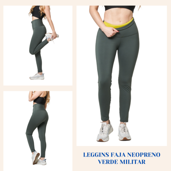 LEGGINS CON FAJA EN NEOPRENO - Imagen 2