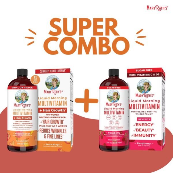 COMBO MARY RUTHS ROJO/NARANJA