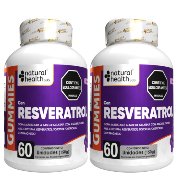 Resveratrol gomitas x2