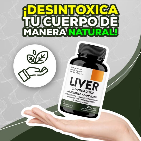 LIVER CLEANSE & DETOX - Imagen 4