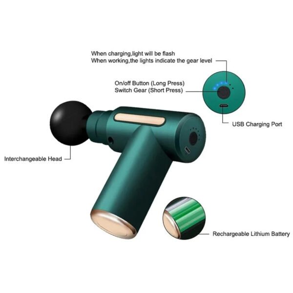 Masajeador Fascial Gun - Imagen 3