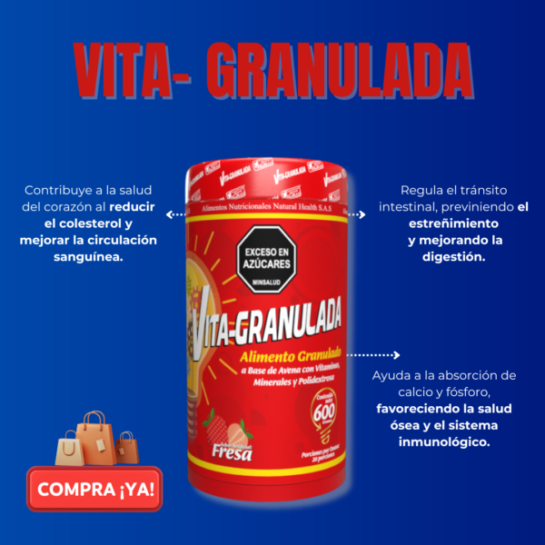 VITAGRANULADA X 600 GRAMOS - Imagen 2