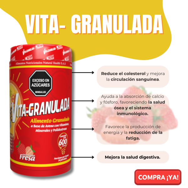 VITAGRANULADA X 600 GRAMOS - Imagen 3