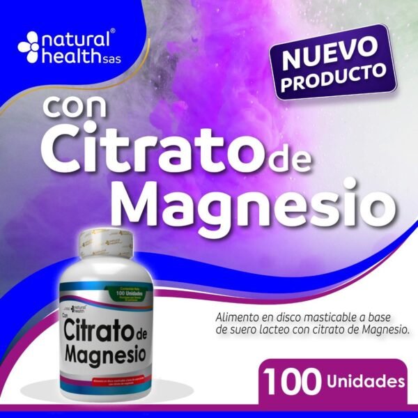 CITRATO MAG NH X100CAP. - Imagen 2