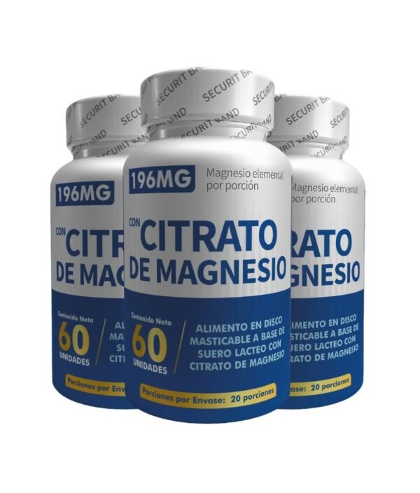 Citrato De Magnesio X 60 Und X 3 Und