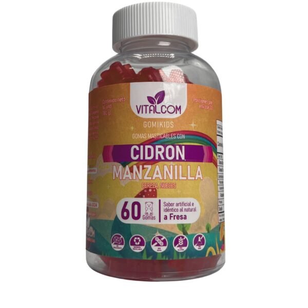 GOMIKIDS CIDRON DE MANZANA VITALCOM X60