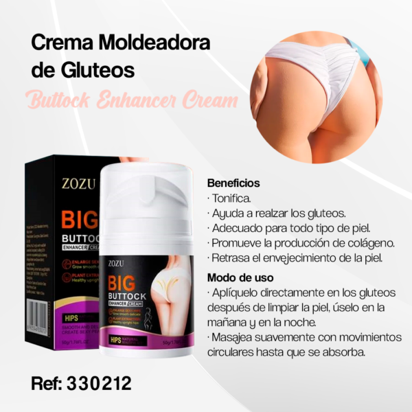 330212-CREMA MOLDEADORA DE GLUTEOS - Imagen 2