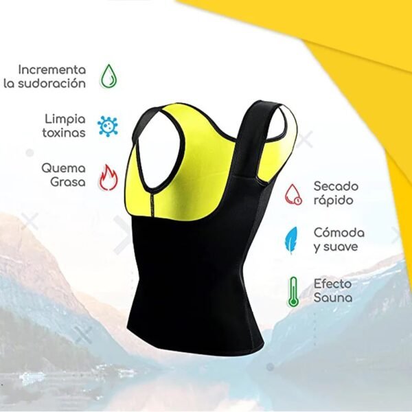 Camisilla lisa Dama neopreno - Imagen 2