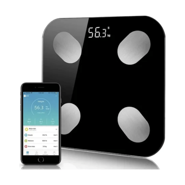 Bascula Inteligente Pesa Bluetooth Vidri
