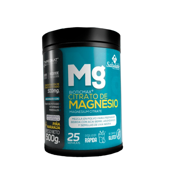 Citrato de Magnesio 500mg