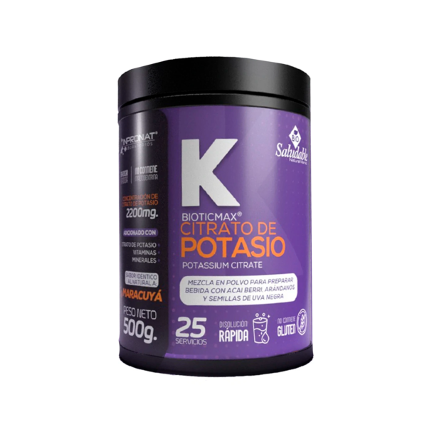 Citrato de potasio 2200mg