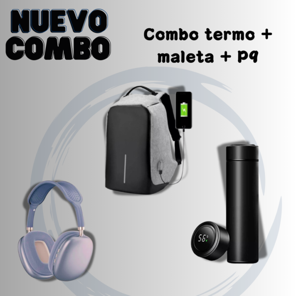 Combo termo + maleta + P9