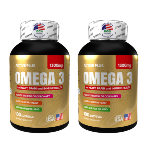 Omega 3 X 100 Softgels x 2 und