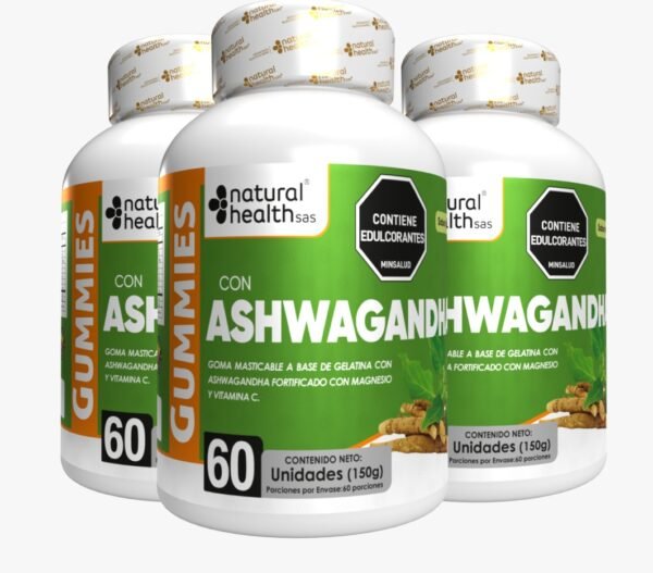 Ashawanda X 60 GOMAS CON INVIMA x3