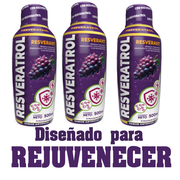 Resveratrol x500 ml con invima x3