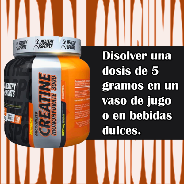 Micronized creatine monohydrate 3000 - Imagen 3