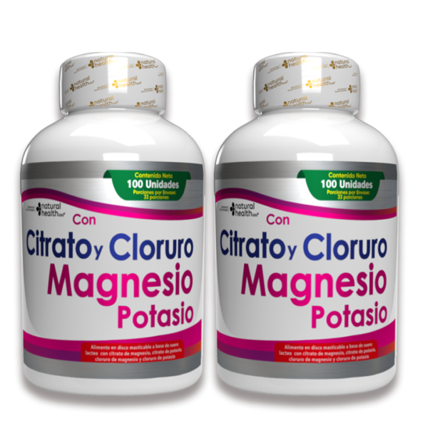 Citrato ,Cloruro d Magnesio, Potasio x2