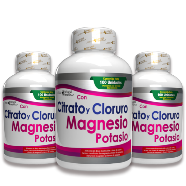 Citrato Cloruro D Magnesio Potasio X3