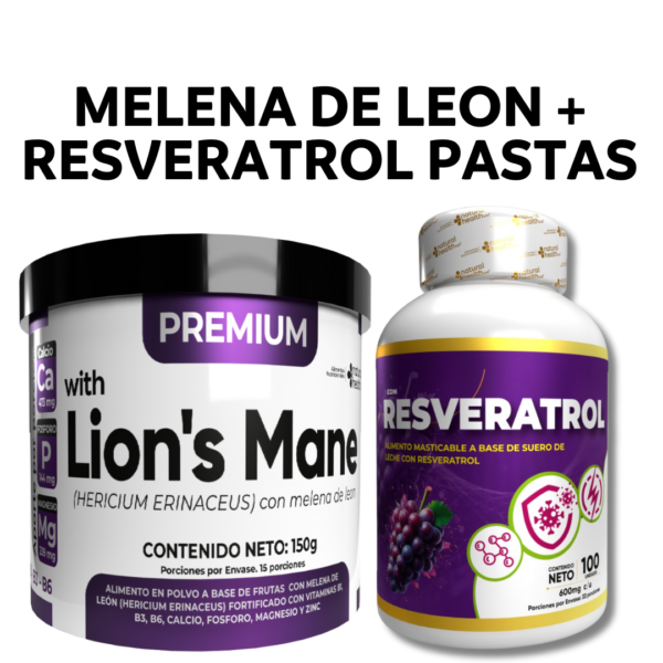 Melena de leon pol + resveratrol pastill
