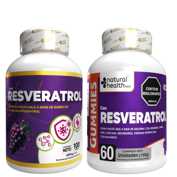 Resveratrol en gomitas y pastas invima