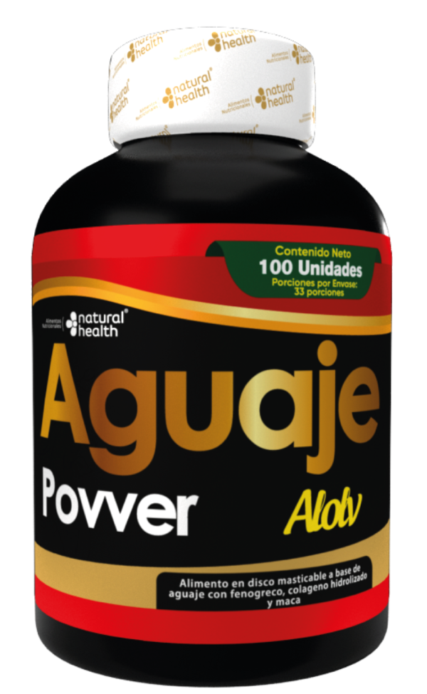 Aguaje power con alove con INVIMA