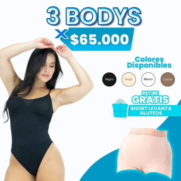 BODY X3 + OBSEQUIO (Mira la descripción)