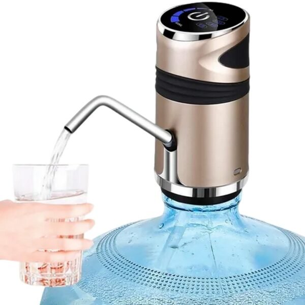 Dispensador de agua botellón metálico