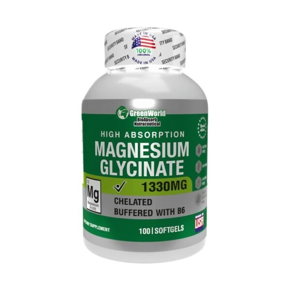 GLICINATO DE MAGNESIO X 100 SOFTGELS