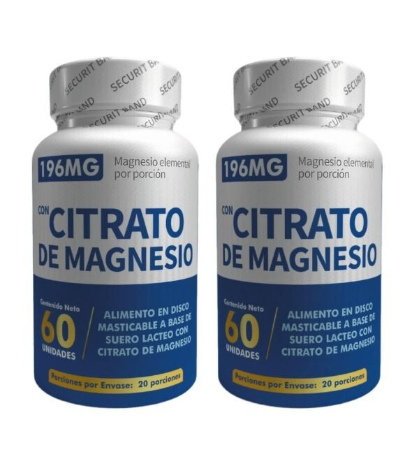Citrato De Magnesio X 60 Und x 2 und