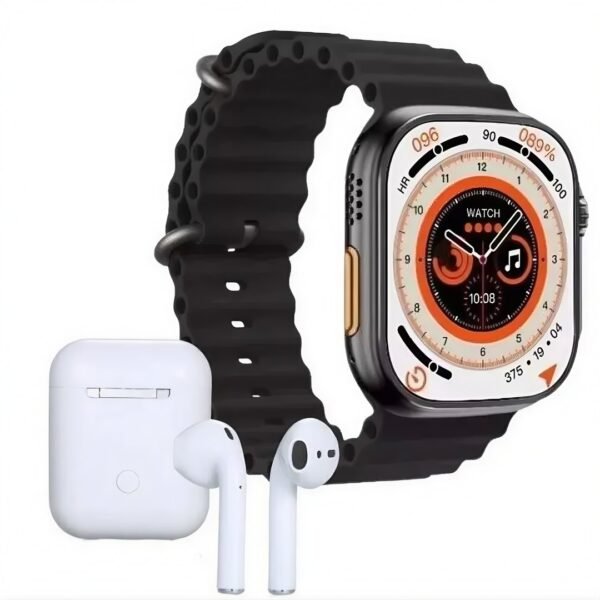 Combo Reloj Ultra 8 + Auriculares Tws