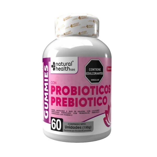 GOMITAS DE PROBIOTICOS Y PREBIOTICOS