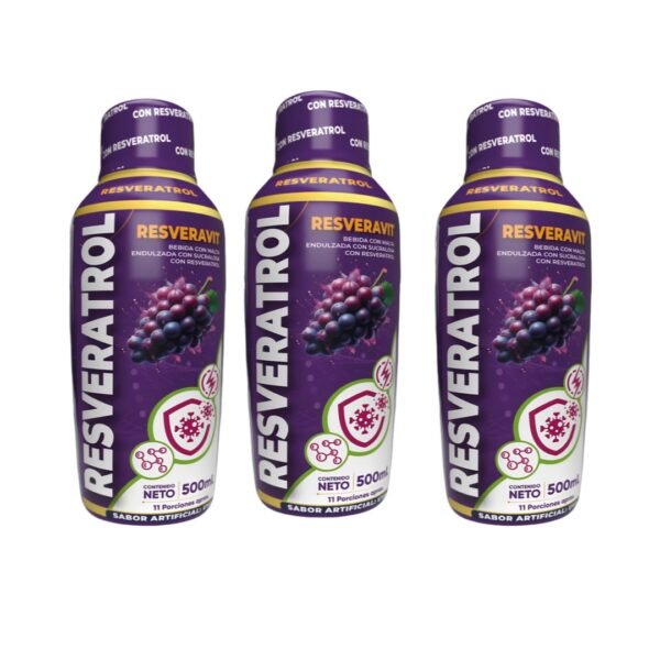 Resveratrol x500 ml con invima x3