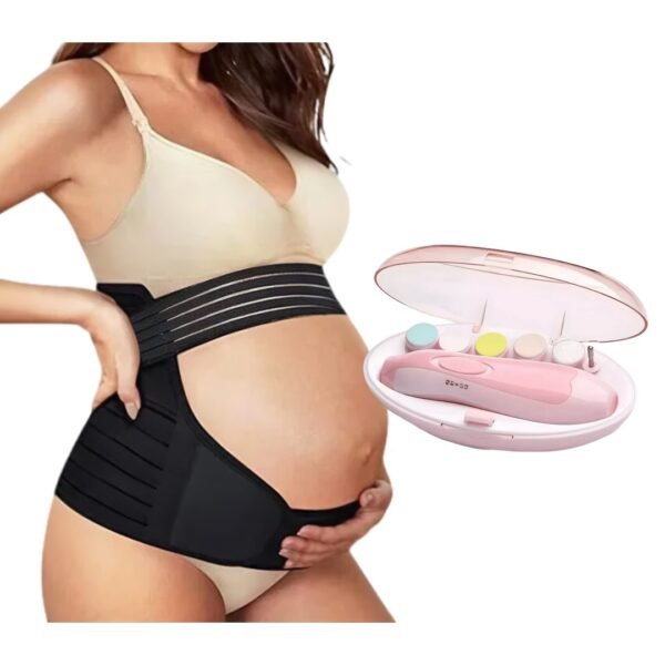 Combo Faja Materna + Pulidor Uñas Bebe