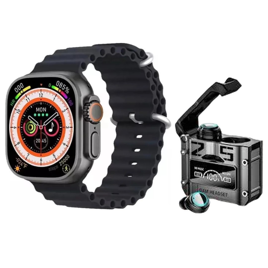 Combo Reloj SmartWatch T900 + M25
