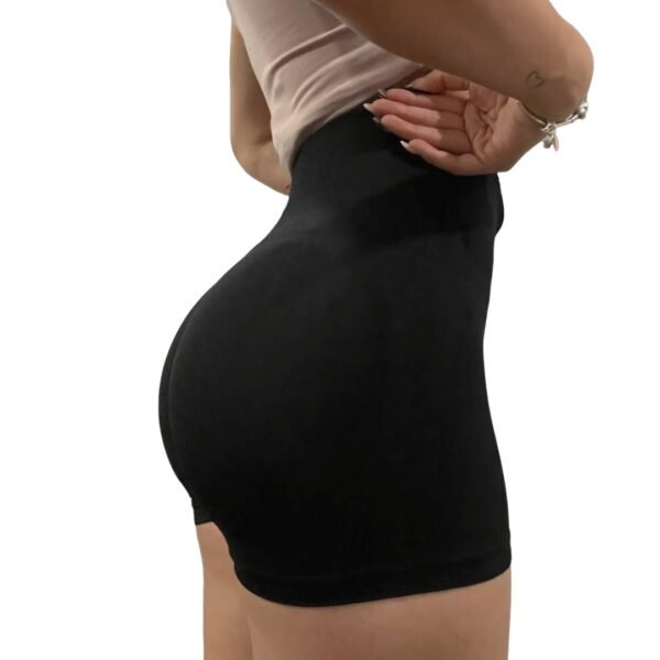 Panty Levantacola con faja (S-M) NEGRO