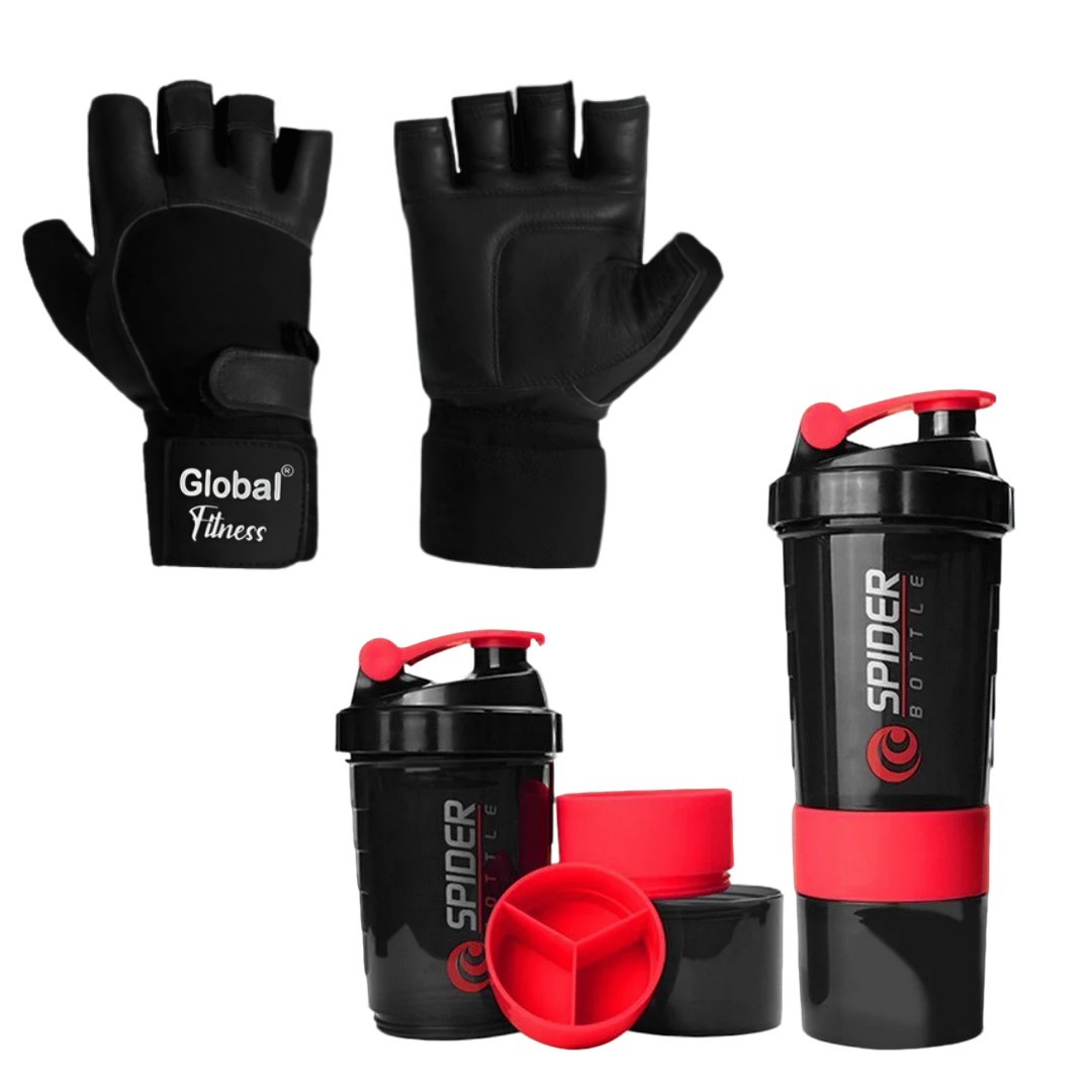 Guantes Calleras + Termo Shaker CFAT01