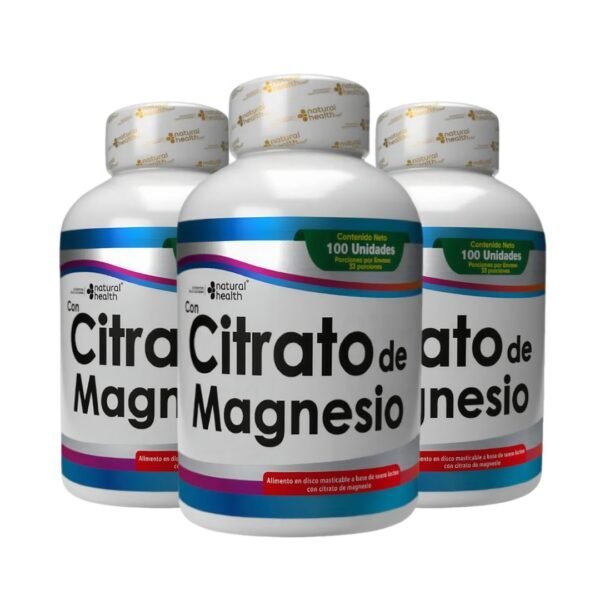 Citrato De Magnesio X 3 Und 100pas