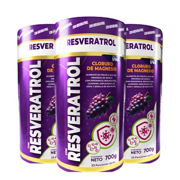 RESVERATROL X 700 gr x3