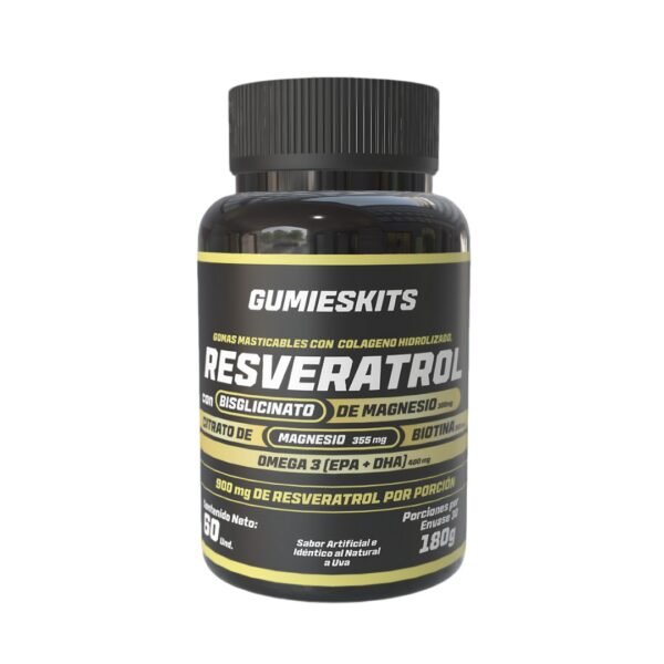 Gomitas de resveratrol