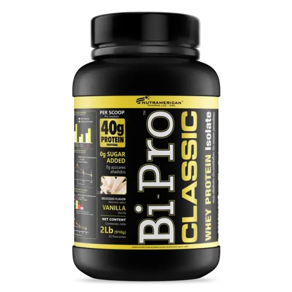 Bipro Classic Vainilla 2lb - Proteína de suero de leche
