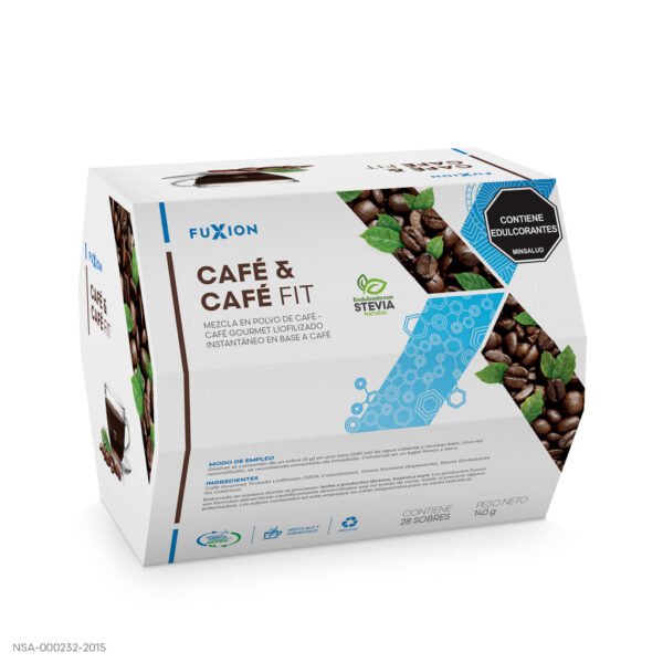CAFÉ & CAFÉ FIT CAJA X 28 X 5gr