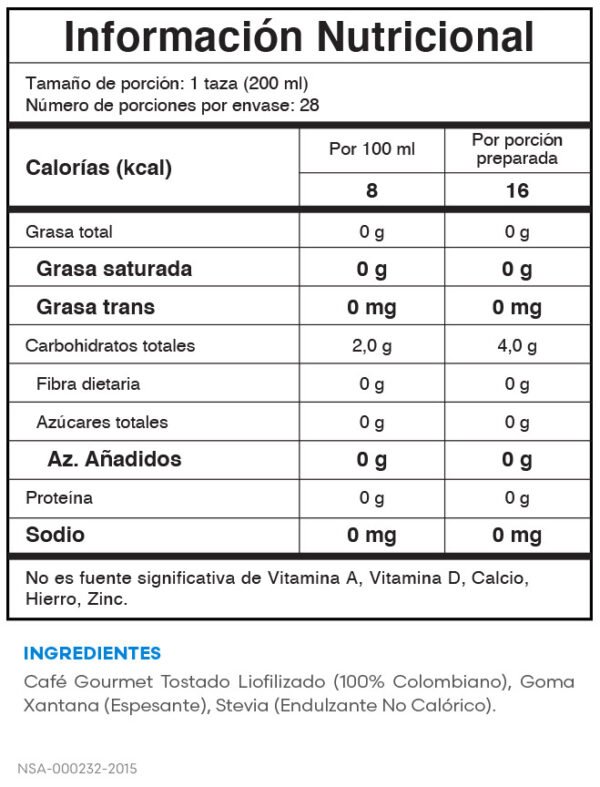 CAFÉ & CAFÉ FIT CAJA X 28 X 5gr - Imagen 2
