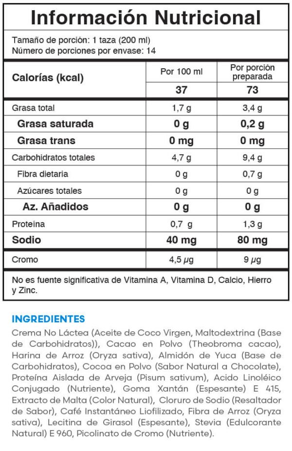 CHOCOLATE FIT CAJA 14 X 15gr - Imagen 3