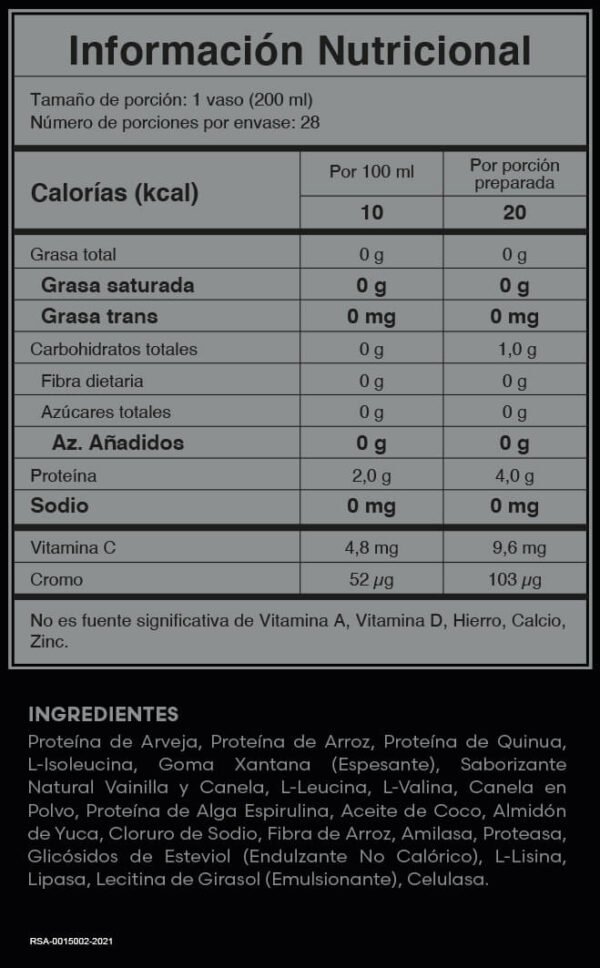 PROTEIN ACTIVE SPORT VAINILLA & CANELA CAJA 14 X 25gr - Imagen 2
