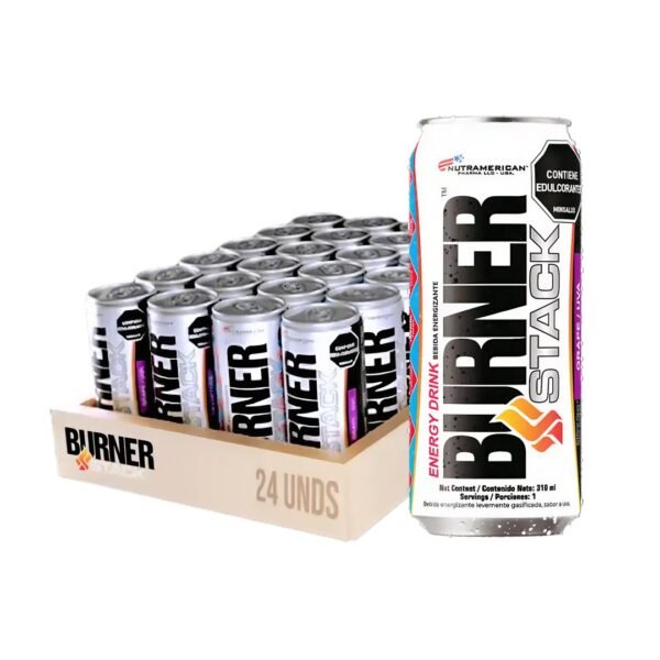 Burner stack lata paca de 24 unidades