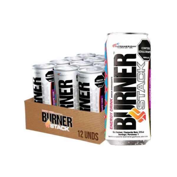 Burner Stack Lata - Paca de 12 Unidades