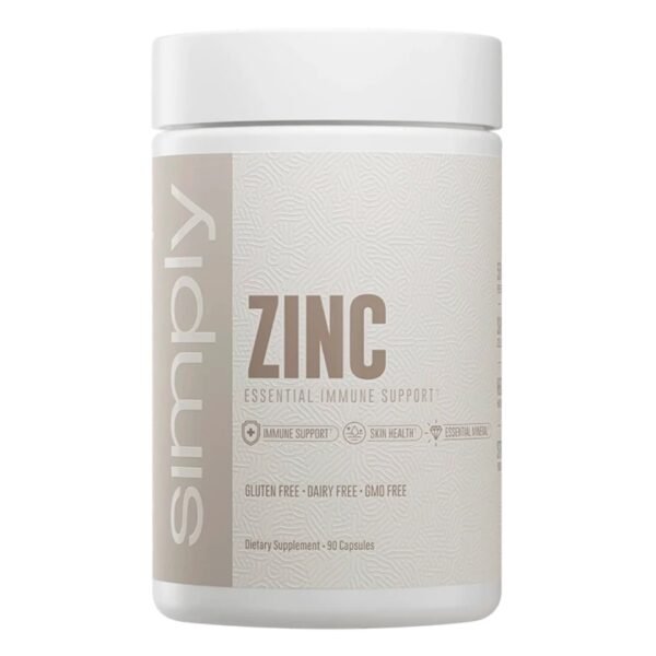 ZINC SIMPLY 90 CÁPSULAS
