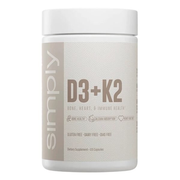 D3+K2 SIMPLY 120 CÁSPSULAS