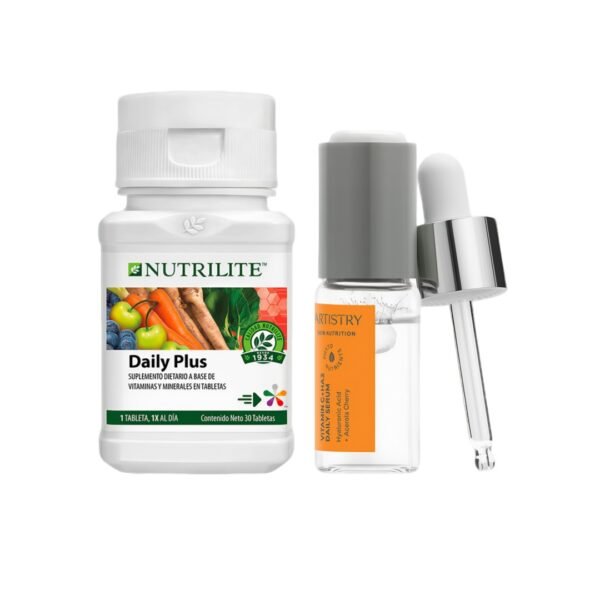Daily Plus + Suero Diario de Vitamina C + HA3